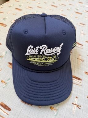 Hemlock Navy Trucker Hat -